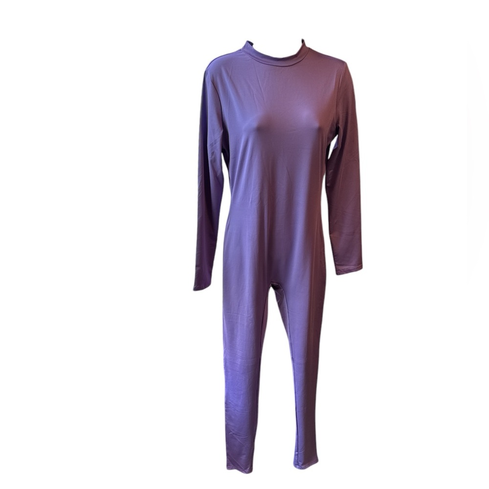 Elegant Purple Jumpsuit